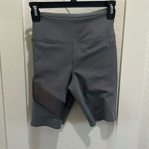High waisted Tracksmith wind breaker shorts
